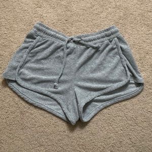 Grey sleep shorts